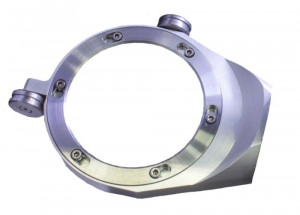 Blank holder for CORITEC 650i - stainless steel