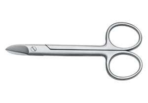 Helmut Zepf - Korona olló, hajlított, 10cm