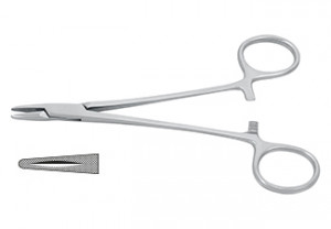 Helmut Zepf - Tűfogó, 14 cm, Mayo-Hegar