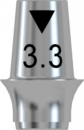 CONELOG® Titanbasis CAD / CAM, 3,3 mm für Brücke