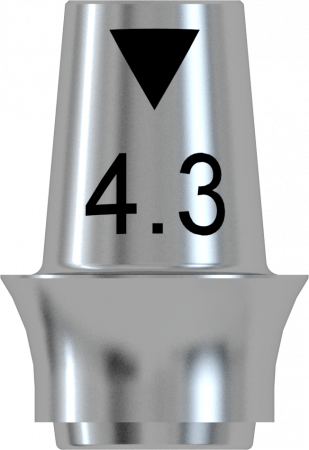 CONELOG® Titanijumska baza CAD/CAM, za most 4,3 mm