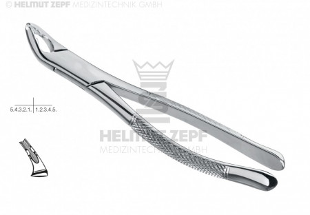 EXTRACTING FORCEPS, AMERICAN PATTERN,