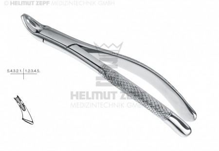 EXTRACTING FORCEPS FOR CHILDREN,