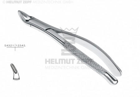 EXTRACTING FORCEPS FOR CHILDREN, CRYER