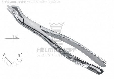 EXTRACTING FORCEPS, NEVIUS,