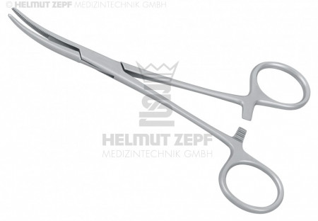HAEMOSTATIC FORCEPS, KELLY,