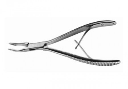 Helmut Zepf - Bone rongeur fogó, Micro Friedmann, hajlított 30°, 15,5 cm