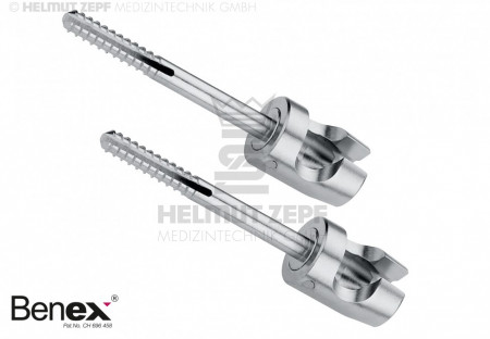 Helmut Zepf - Șurub pentru sistemul de îndepărtare Benex, lung (1 pereche)