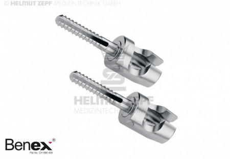 Helmut Zepf - Csavar Benex eltávolító rendszerhez, rövid (1 pár)