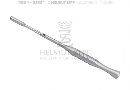 Helmut Zepf - Bone Scraper II / Curette straight, one blade
