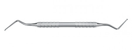 Helmut Zepf - Curette Lucas Scraper 1,5mm duplavégű, fogazott
