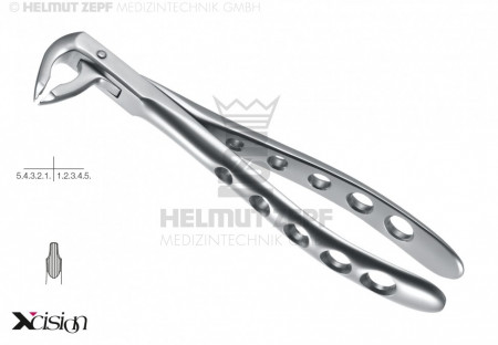Helmut Zepf - Extrakciós fogó alsó metsző Fig36