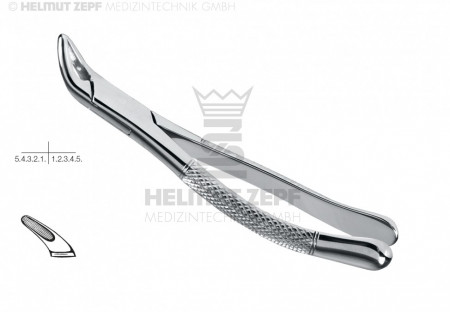 Helmut Zepf - Extrakciós fogó, Cryer, alsó metszők