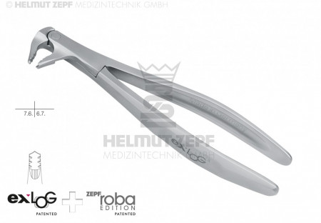 Helmut Zepf - Extrakciós fogó Exlog Fig 22