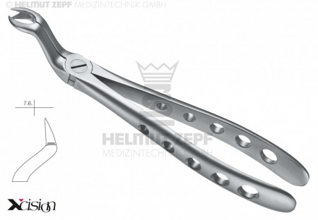 Helmut Zepf - Extrakciós fogó felső bölcsességfoghoz, Fig67RX