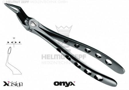 Helmut Zepf - Extrakciós fogó felső gyökerek