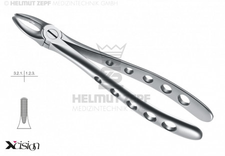 Helmut Zepf - Extrakciós fogó felső kismetsző és szemfog fig2