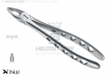 Helmut Zepf - Clești de extracție incisivi superiori și canini Fig34
