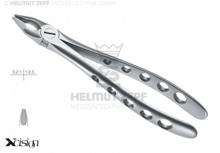 Helmut Zepf - Extraktionszange obere Schneide- und Eckzähne Fig34