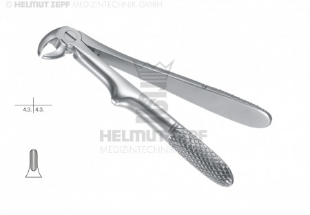 Helmut Zepf - Extrakciós fogó gyerek Fig.13-K