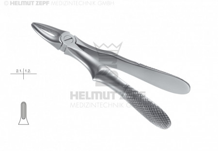 Helmut Zepf - Extrakciós fogó gyerek Fig.29-K