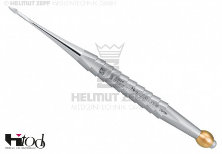 Helmut Zepf - H-Tool fig. 5, egyenes, 3 mm, arany