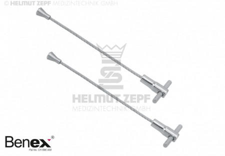 Helmut Zepf - Húzó acélsodrony Benex eltávolító rendszerhez (2db)