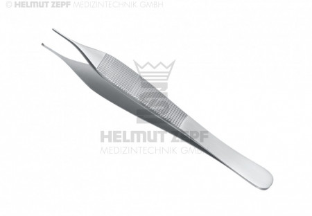 Helmut Zepf - Műtéti fogó, szövetcsipesz, Adson 12 cm