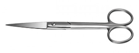 Helmut Zepf - Surgical scissors, straight, sharp / sharp, 14.5cm