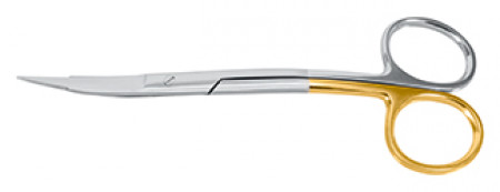 Helmut Zepf - Surgical scissors Goldman-Fox, gum cutter, bent, 13cm