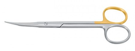 Helmut Zepf - Chirurgische Schere Goldman-Fox, Kaugummischneider, gebogen