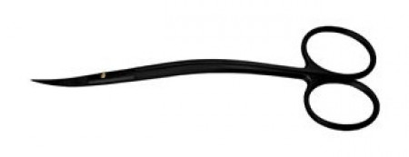 Helmut Zepf - Surgical scissors bent, La Grange, gum cutter, 11.5 cm ONYX