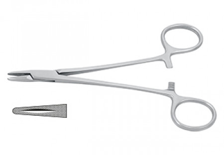 Helmut Zepf - Tűfogó, 14 cm, Mayo-Hegar