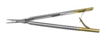 Helmut Zepf - Tűfogó mikrosebészethez 17,5cm STR,TC Zepf-Line