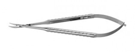 Helmut Zepf - Tűfogó mikrosebészethez 18cm STR, hajlított,  Zepf-Line