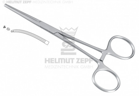 HEMOSTATIC FORCEPS, KOCHER,