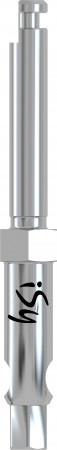 iSy® Implantat-Verschraubungsgerät mit ISO-Schaft, kurz