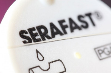 SERAFAST® varrófonal 4/0 DS-18 (24 db) lila 70cm