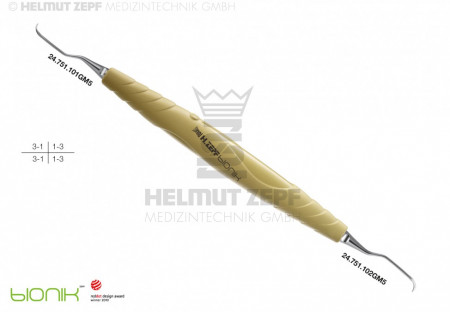 SPECIAL CURETTE PERIODONT., ZEPF-BIONIK