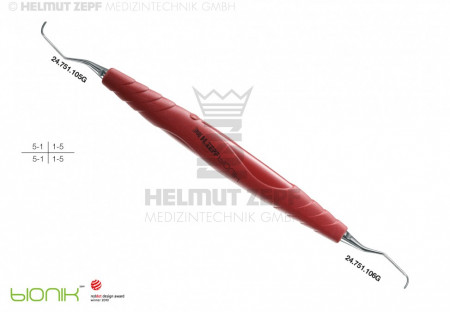 SPECIAL CURETTE PERIODONT., ZEPF-BIONIK