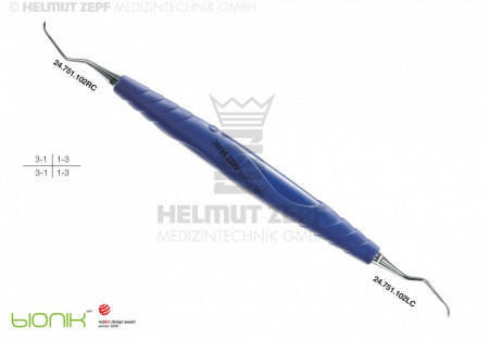 UNIV. CURETTE PERIODONT., ZEPF-BIONIK