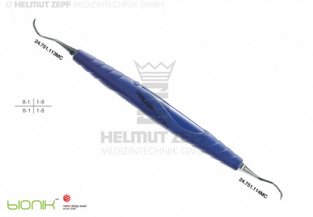 UNIV. CURETTE PERIODONT., ZEPF-BIONIK
