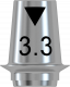 CONELOG® Titanijumska baza CAD/CAM, za most 3,3 mm