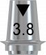 CONELOG® Baza din titan CAD/CAM, pentru punte 3,8 mm